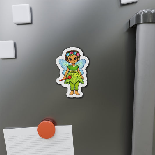 Rhyder the Fairy — African American Fairy Refrigerator Magnet