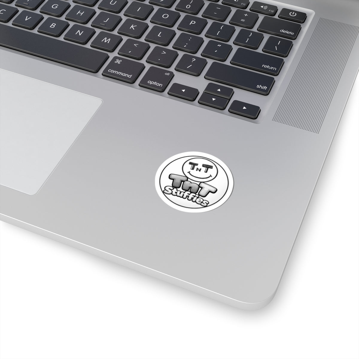 Tnt Stuffies Logo Sticker — Round Kiss-Cut Vinyl Decal