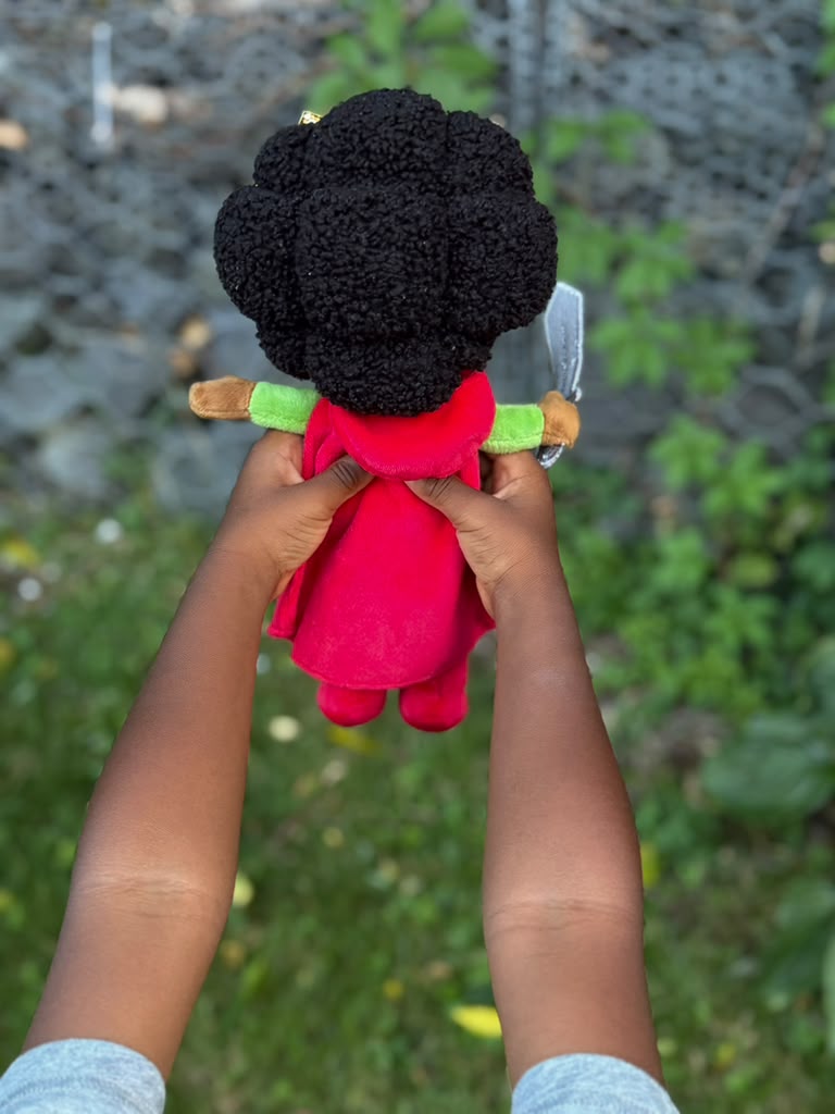 Thayer the Monster Slayer| African American Knight Plush Stuffie